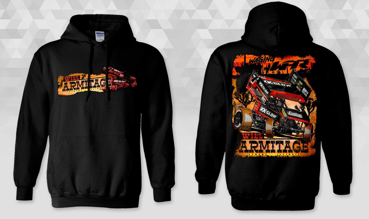 Waging WAR Hoodie (Black)